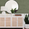 Malin Moss Faux Grasscloth Wallpaper - Image 3