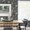 Anemone Navy Floral Wallpaper - Image 3