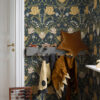 Filippa Navy Tulip Wallpaper - Image 3