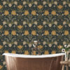 Filippa Navy Tulip Wallpaper - Image 5