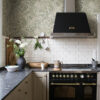Elise Light Grey Nouveau Gardens Wallpaper - Image 2