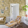 Eva Light Yellow Lotus Dreams Wallpaper - Image 2
