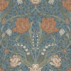 Fillippa Blue Tulip Wallpaper