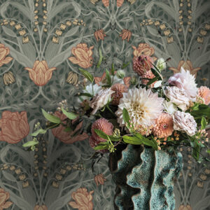 Fillippa Sage Tulip Wallpaper