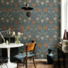 Fillippa Blue Tulip Wallpaper - Image 4