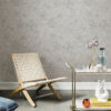 Zilarra Light Grey Abstract Snakeskin Wallpaper - Image 2