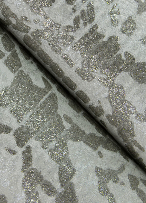 0068527 helene pewter glitter geometric wallpaper