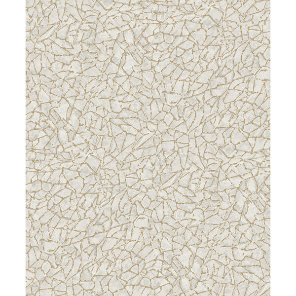 0068538 soma silver metallic crackling wallpaper