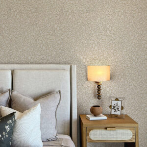 Soma Silver Metallic Crackling Wallpaper