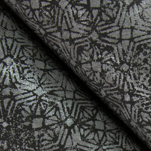 Hirawa Pewter Metallic Mosaic Wallpaper