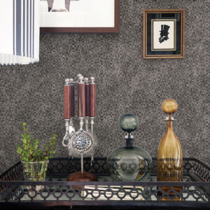 Hirawa Pewter Metallic Mosaic Wallpaper