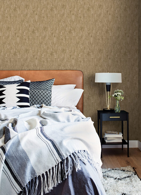0068589 diorite brass splatter wallpaper