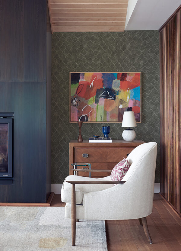 0068660 rauta pewter hexagon tile wallpaper