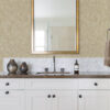 0068677 haliya champagne metallic plaster wallpaper