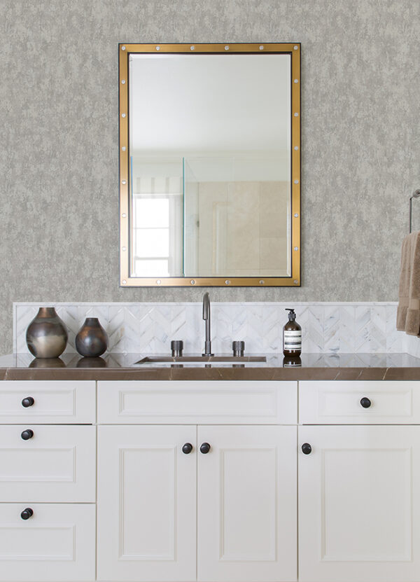 0068685 haliya silver metallic plaster wallpaper