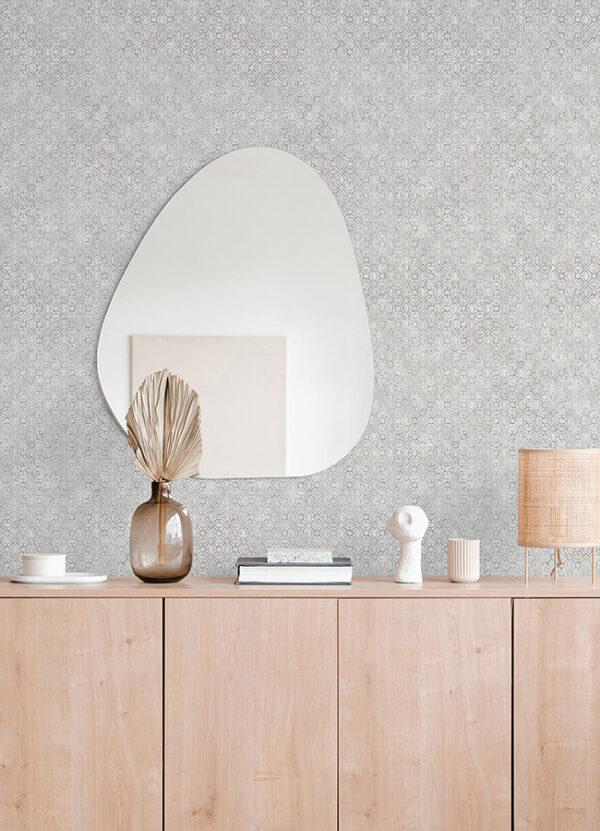 0068701 khauta sterling floral geometric wallpaper