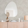 0068705 khauta silver floral geometric wallpaper
