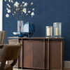 Exhale Dark Blue Texture Wallpaper - Image 2