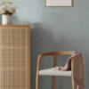 Tuckernuck Slate Linen Wallpaper - Image 3