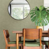 Tuckernuck Green Linen Wallpaper - Image 3