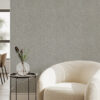 Ashbee Dark Grey Tweed Wallpaper - Image 2