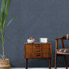 Glen Dark Blue Texture Wallpaper - Image 2