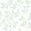 Ardell Seafoam Botanical Wallpaper