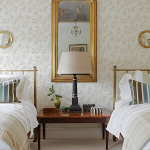 Ardell Taupe Botanical Wallpaper