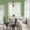 Walcott Light Green Stitched Trellis Wallpaper - Image 3