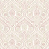 Fernback Pink Ornate Botanical Wallpaper