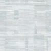 Callaway Light Blue Woven Stripes Wallpaper