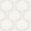 Zaria Lavender Topiary Wallpaper