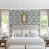 Zaria Slate Topiary Wallpaper - Image 2