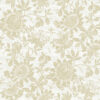 Helen Gold Floral Trail Wallpaper