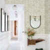 Helen Gold Floral Trail Wallpaper - Image 2