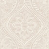 Scout Blush Floral Ogee Wallpaper