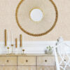 Scout Blush Floral Ogee Wallpaper - Image 3