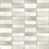 Braden Silver Tile Wallpaper