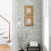 Braden Sage Tile Wallpaper - Image 2