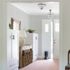 Simon Light Grey Woven Texture Wallpaper - Image 2
