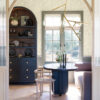 Augusta White Flock Damask Wallpaper - Image 4