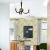Augusta Butter Flock Damask Wallpaper - Image 2