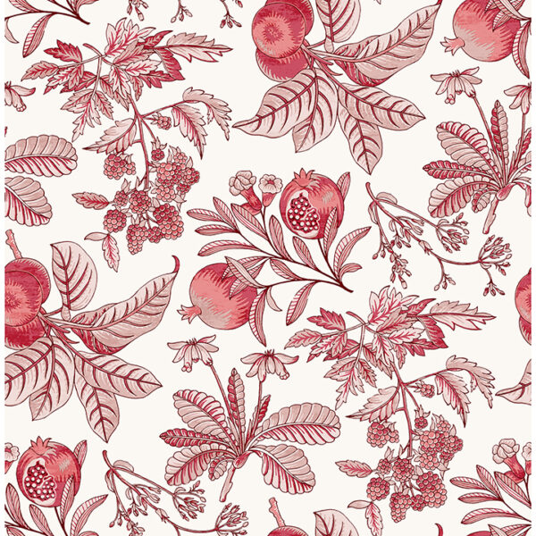0086893 cecilia red fruit wallpaper