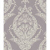 0086917 arlie lavender botanical damask wallpaper