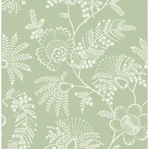 0086926 maeve sage jacobean trail wallpaper