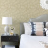 0086934 maeve butter jacobean trail wallpaper