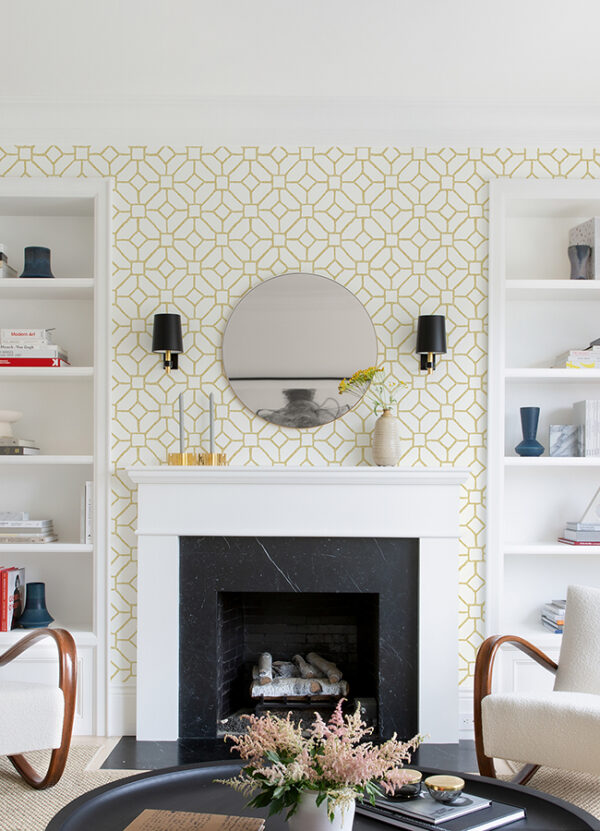 0086952 addis gold trellis wallpaper