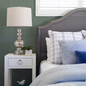 Kantera Green Fabric Texture Wallpaper