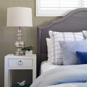 Kantera Chestnut Fabric Texture Wallpaper
