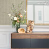 0086973 kantera chestnut fabric texture wallpaper